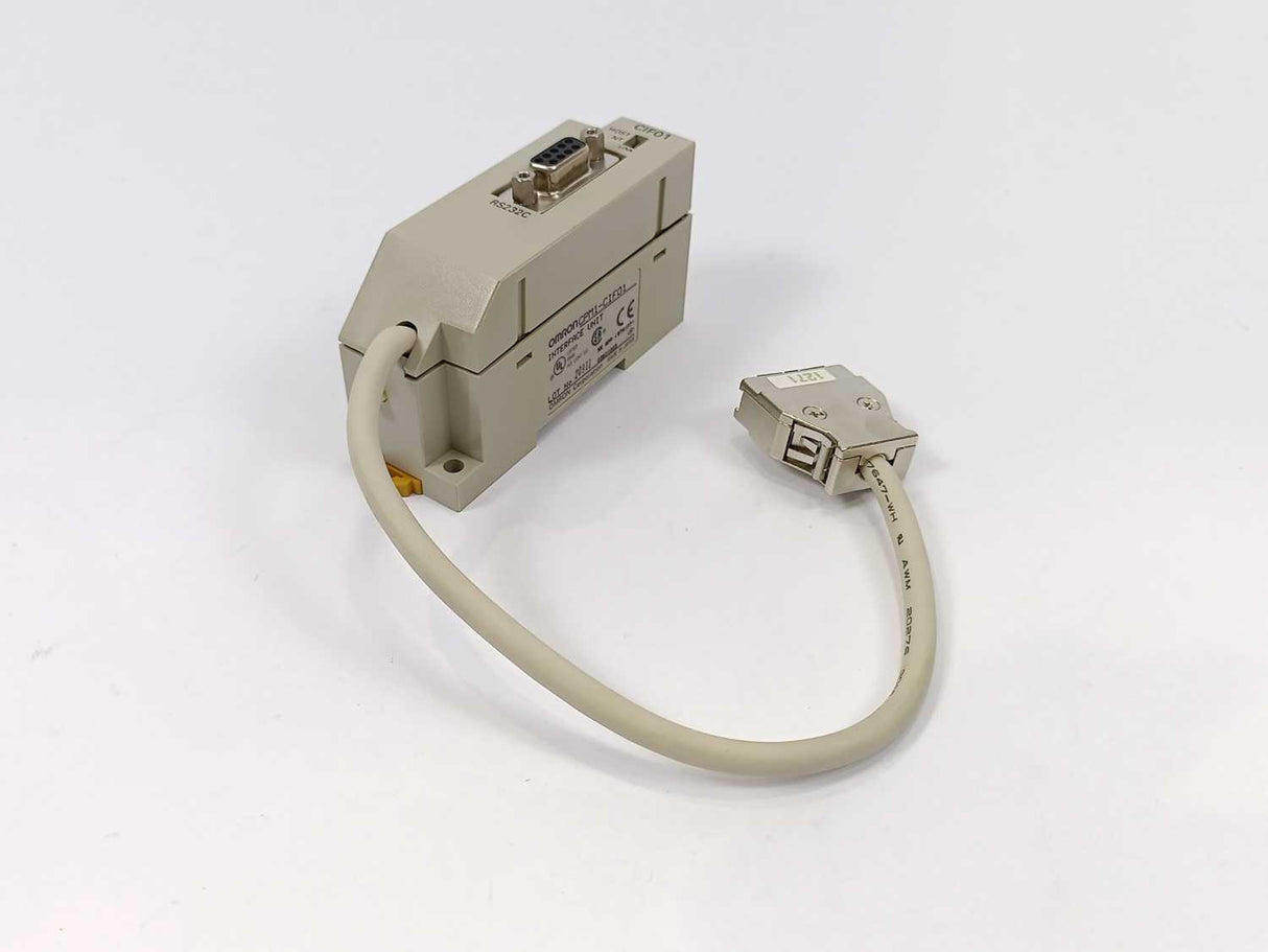 OMRON CPM1-C1F01 Interface Unit w/ Adapter RS232C
