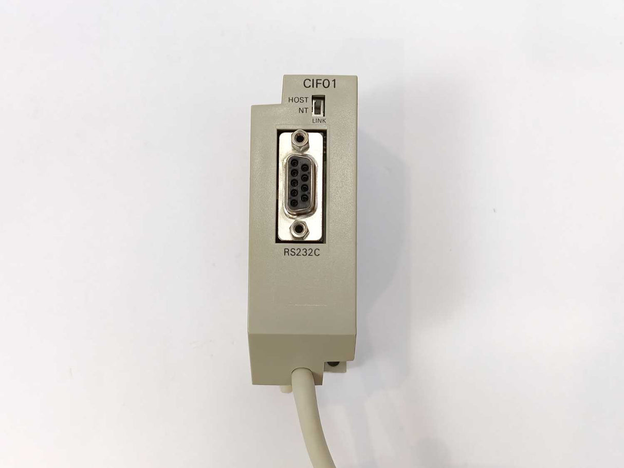 OMRON CPM1-C1F01 Interface Unit w/ Adapter RS232C