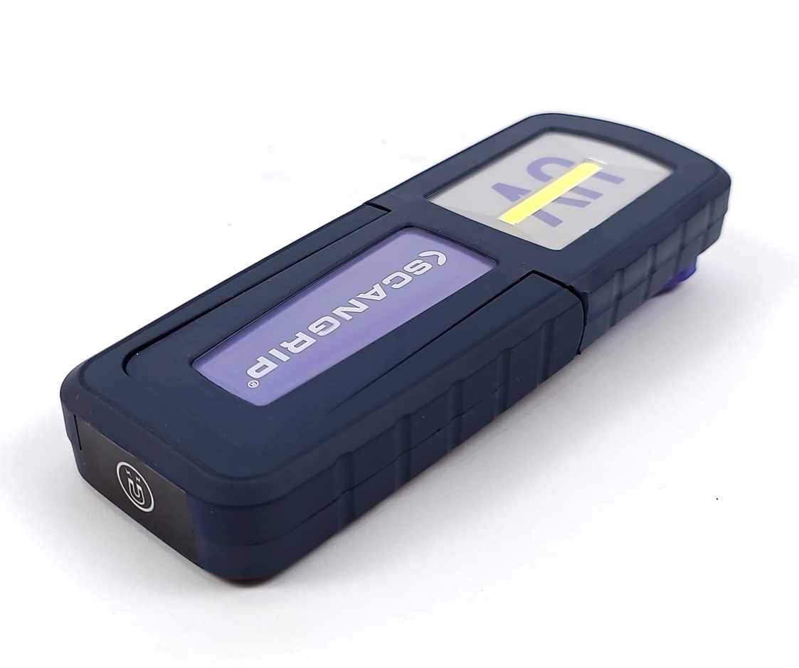 Scangrip 03.5408 UV-FORM Rechargeable LED work light with UV-light on top