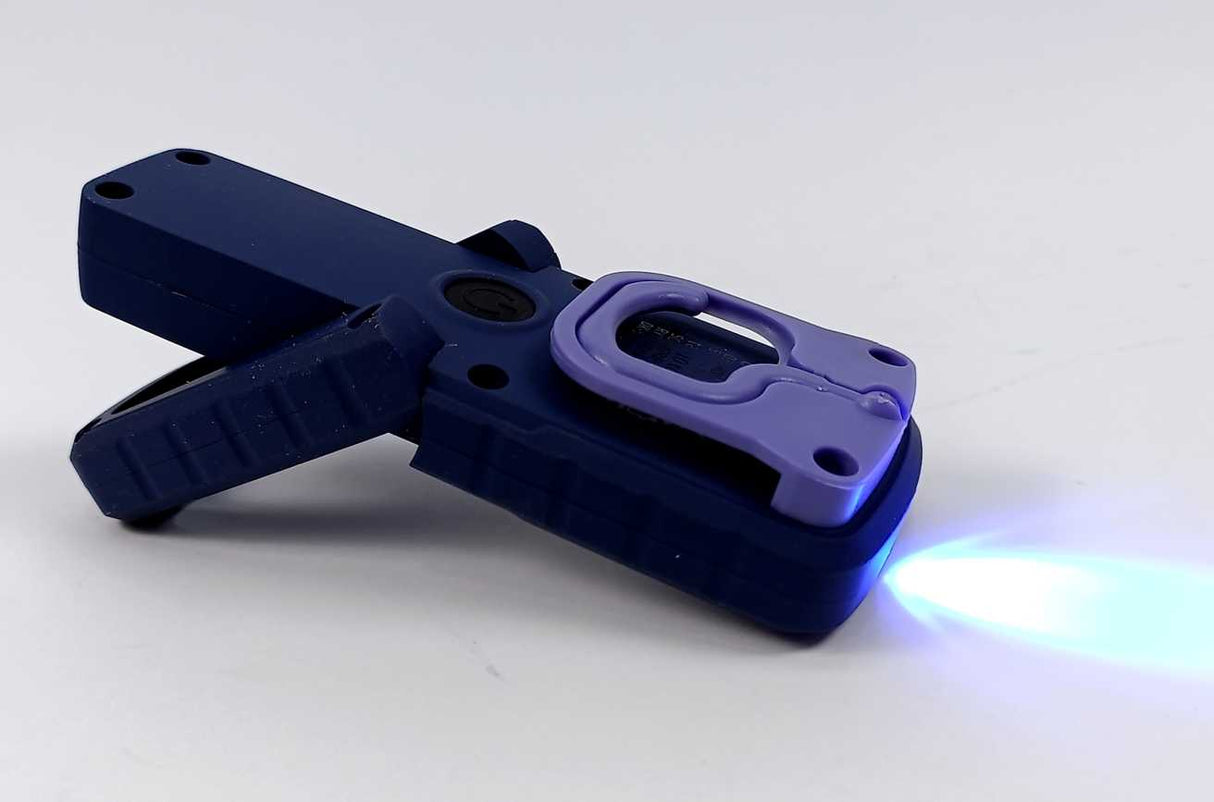 Scangrip 03.5408 Rechargeable LED Work Light w/ UV-Light on Top w/o AC Adapter