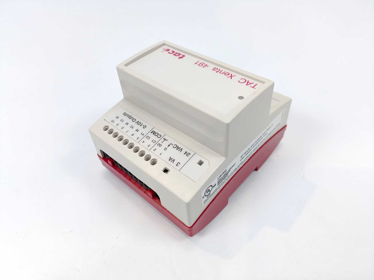 Schneider Electric 007303010 TAC Xenta 491 Analog Output Module 24 Vac