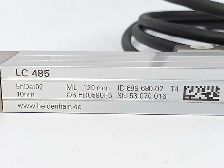 HEIDENHAIN 689680-02 Linear Encoder LC 485 W/ 1097316-01