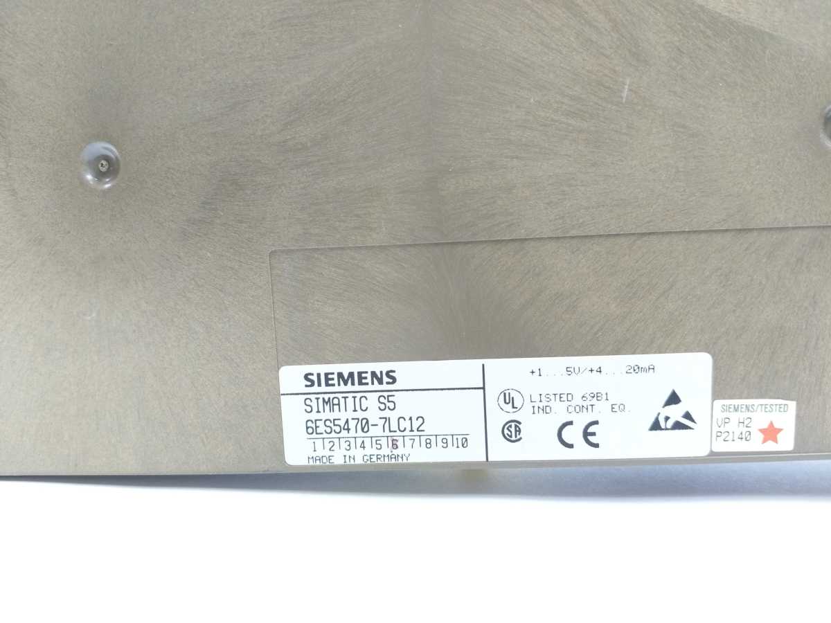 Siemens 6ES5470-7LC12 Analog Output Module