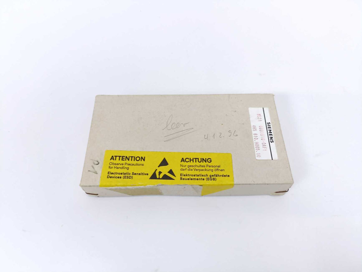Siemens 6DD1610-0AF1 MS31 Memory Module