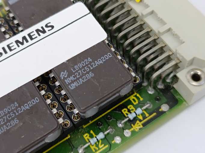 Siemens 6DD1610-0AF1 MS31 Memory Module