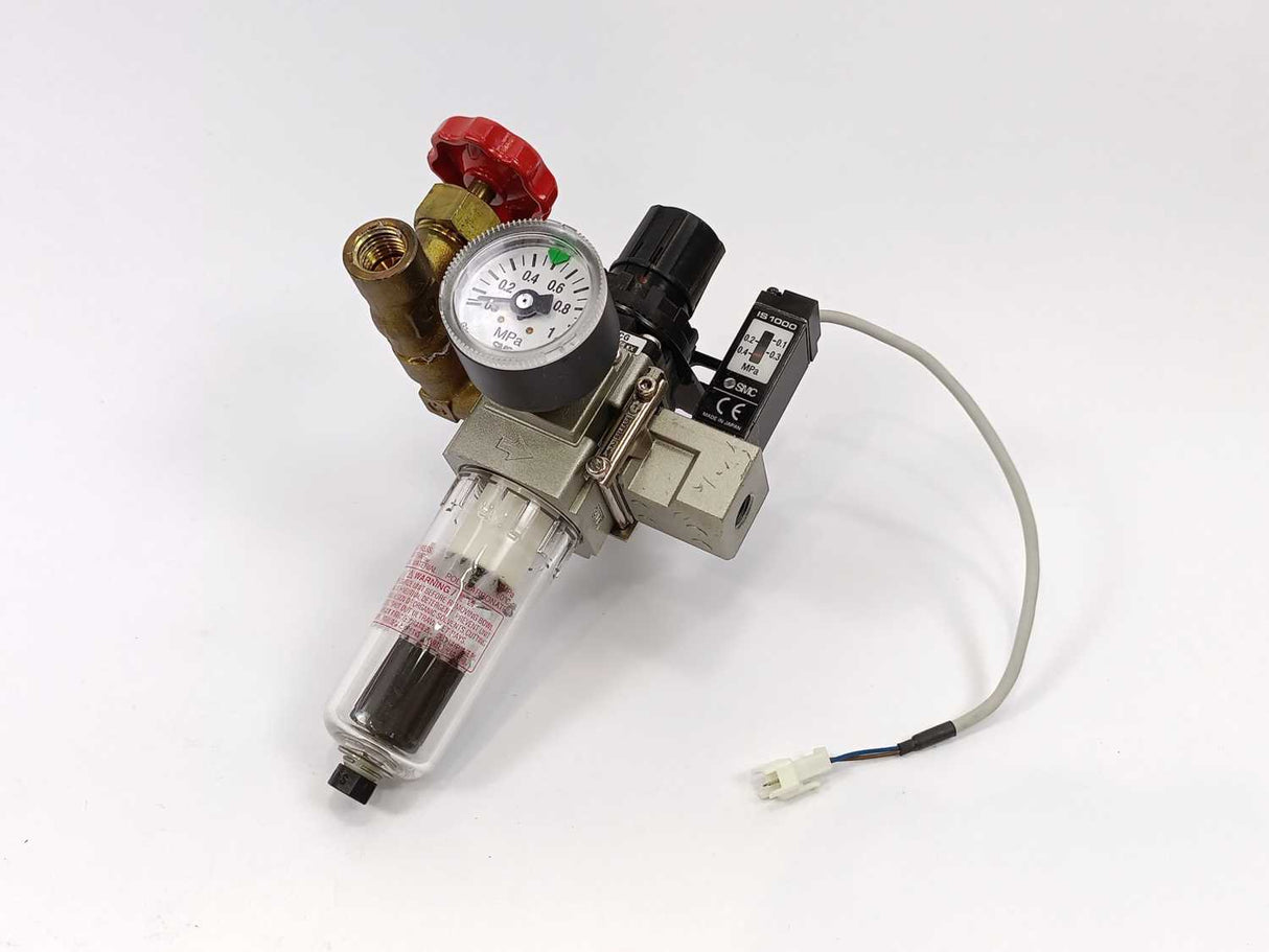 SMC AW20-01BCG Modular Filter Regulator Unit w. IS 1000