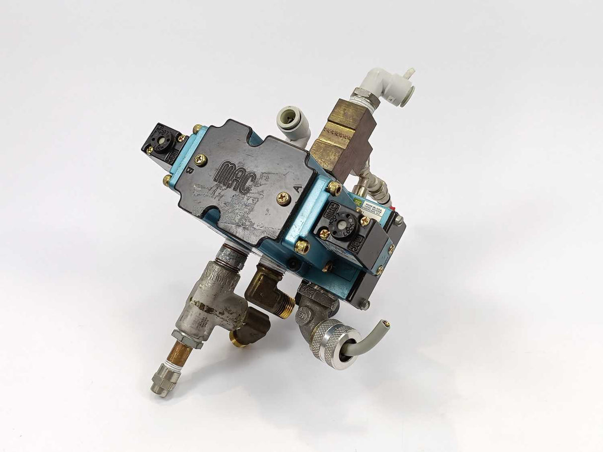 MAC 6531B-000-PM-111DA Solenoid Valve with 2x PME-111DABE, 6500B-211 and PBSN