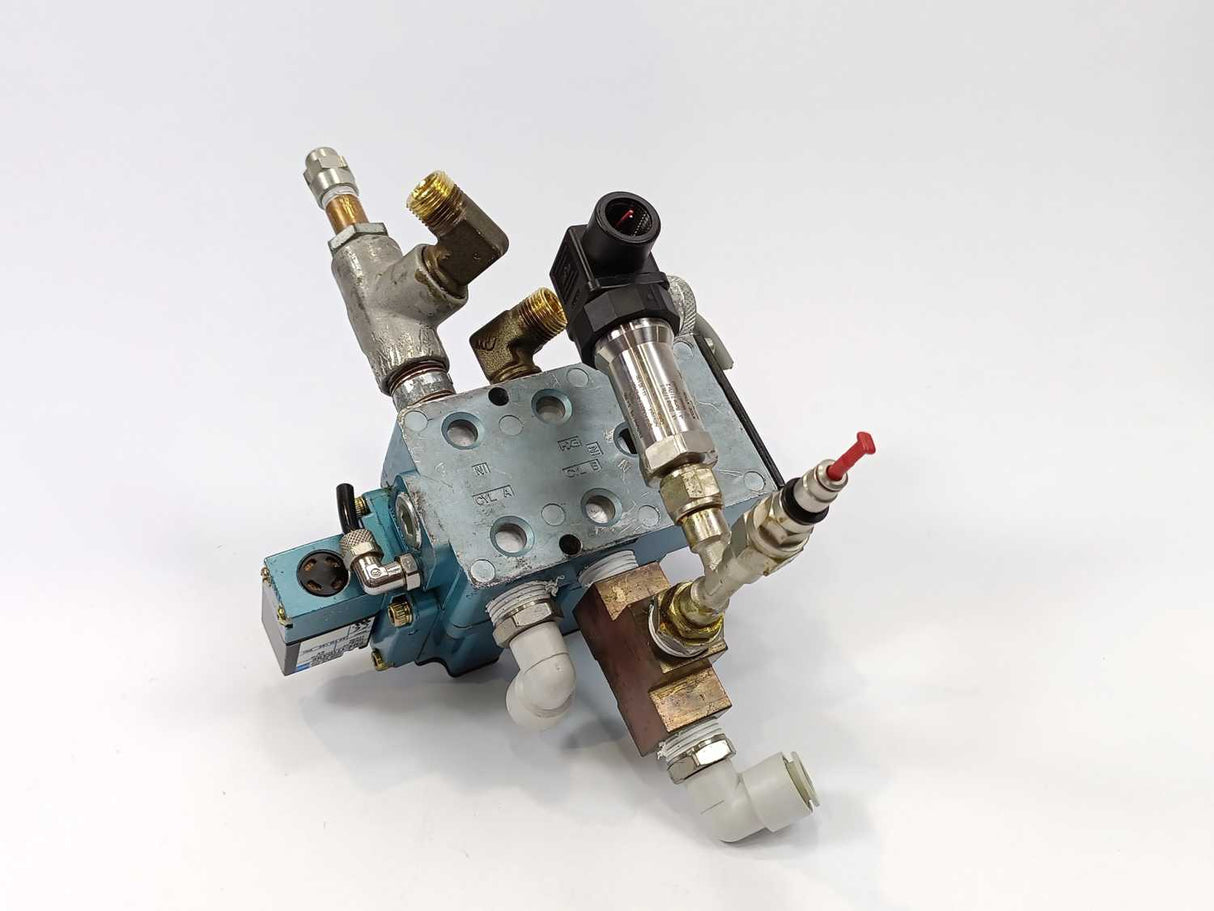 MAC 6531B-000-PM-111DA Solenoid Valve with 2x PME-111DABE, 6500B-211 and PBSN