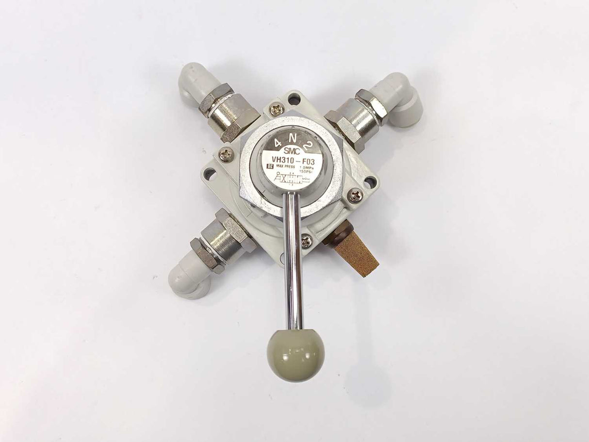 SMC VH310-F03 Hand Valve max. press. 1,0MPa 150 PSi