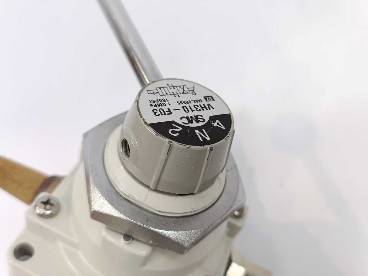 SMC VH310-F03 Hand Valve max. press. 1,0MPa 150 PSi