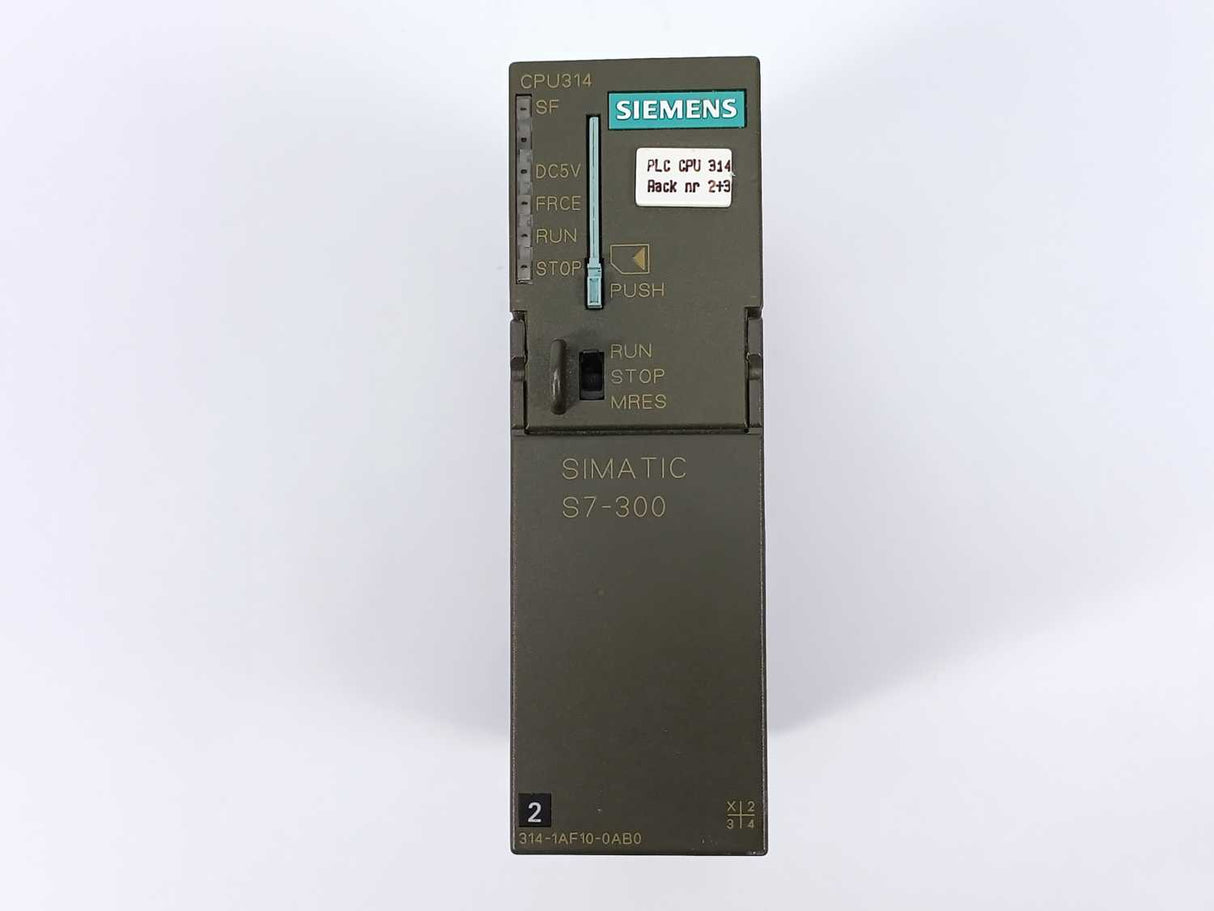 Siemens 6ES7314-1AF10-0AB0 SIMATIC S7-300, CPU Module