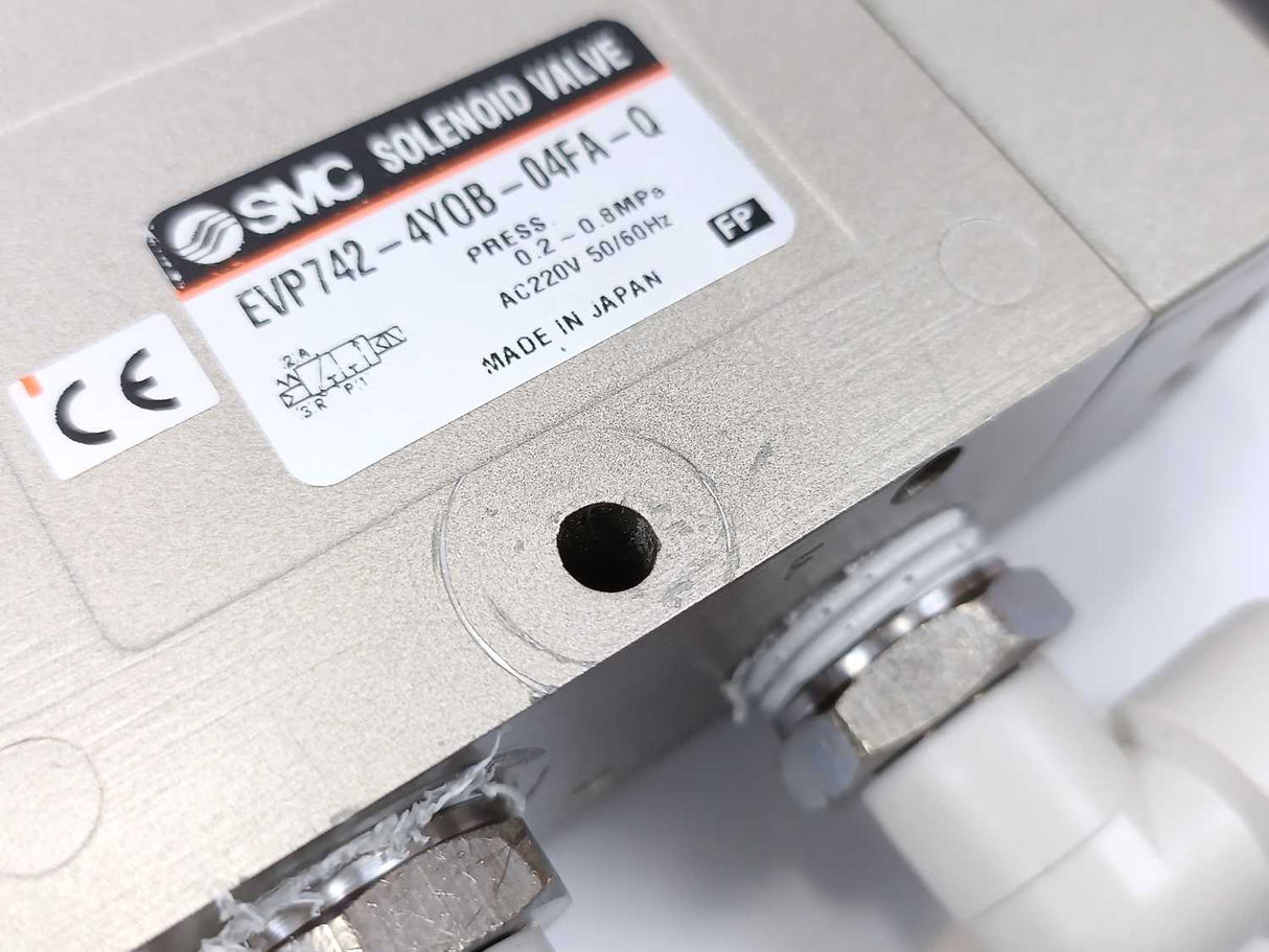SMC EVP742-4Y0B-04FA-Q Solenoid Valve Press. 0,2-0,8MPa