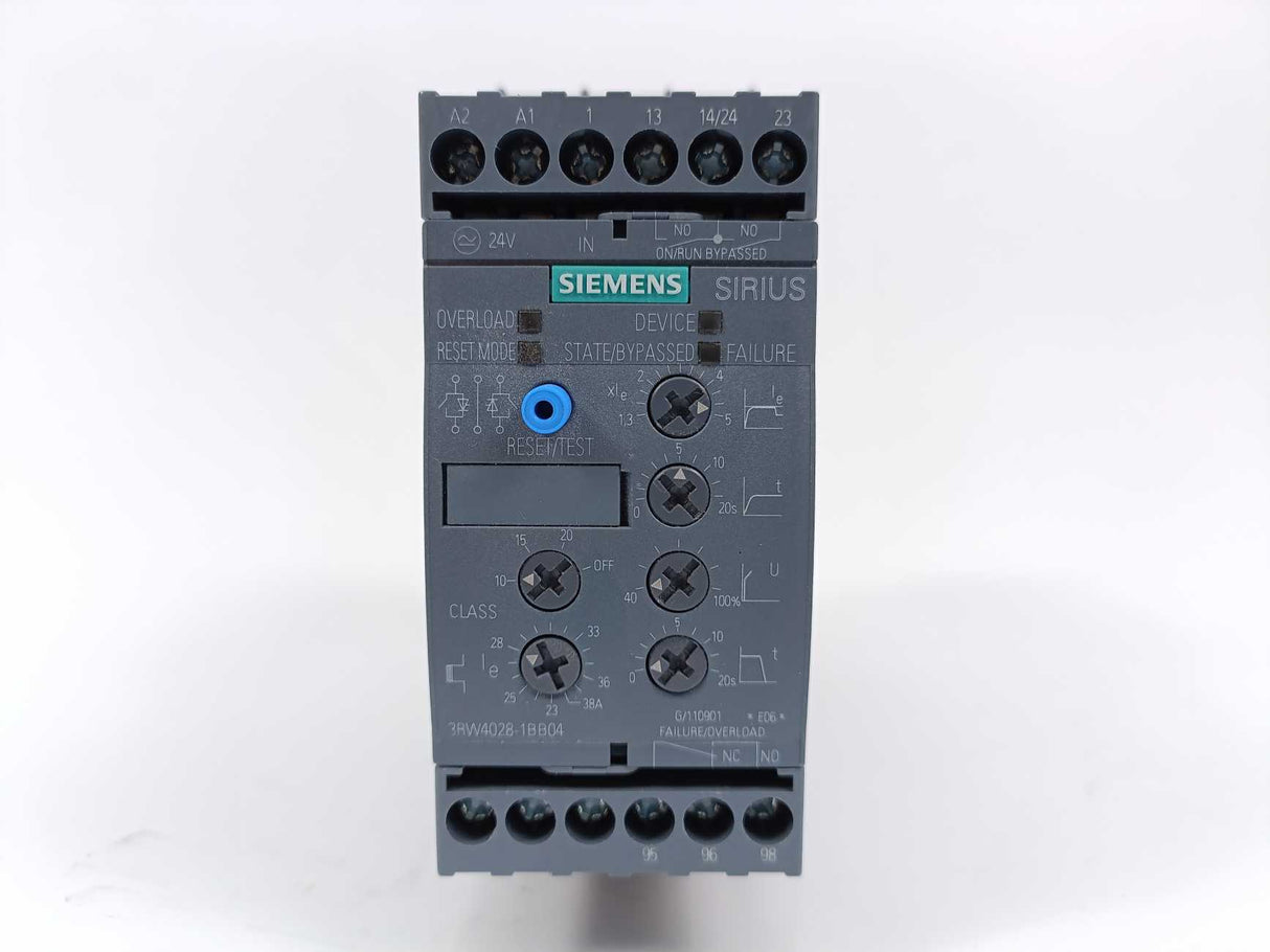 Siemens 3RW4028-1BB04 AC Semiconductor Motor Starter