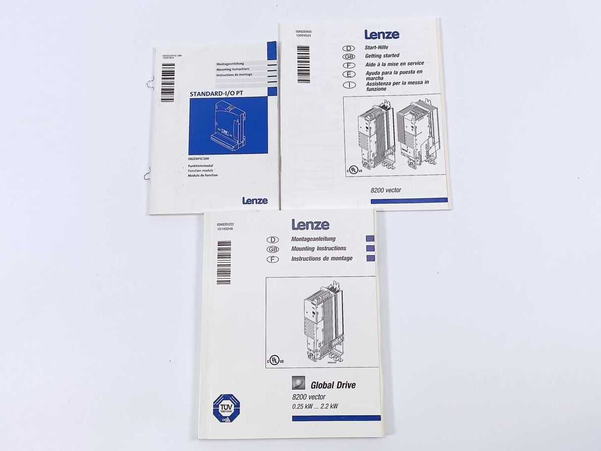 LENZE E82EV371C2C Inverter Drive E82EV371K2C + E82ZAFSC100 13141952