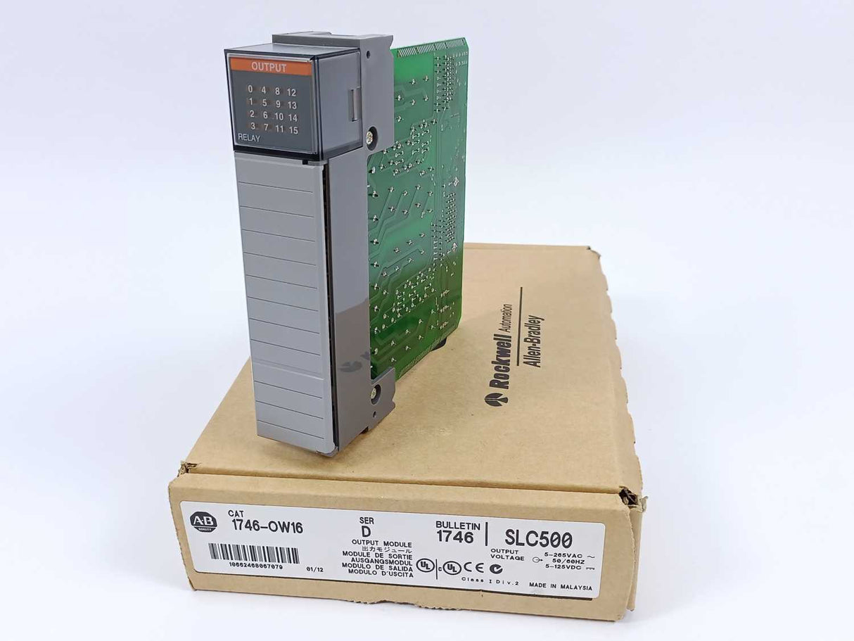 AB 1746-OW16 Ser. D SLC 500 Output Module