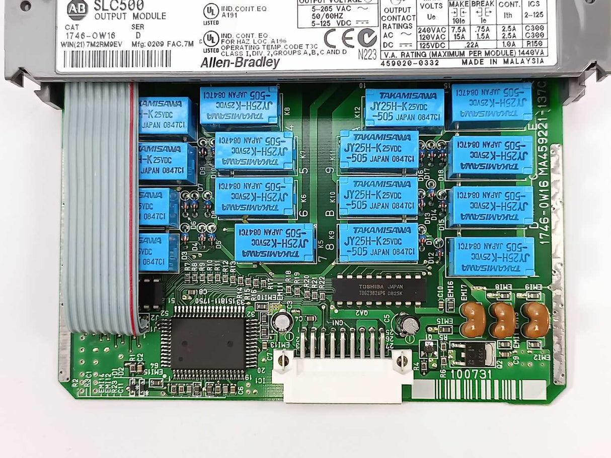 AB 1746-OW16 Ser. D SLC 500 Output Module
