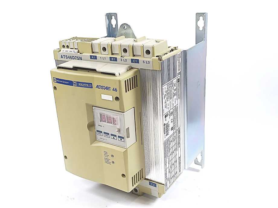 TELEMECANIQUE ATS46D75N Soft Starter – 75 A, 208–690 V AC, Altistart 46 Series