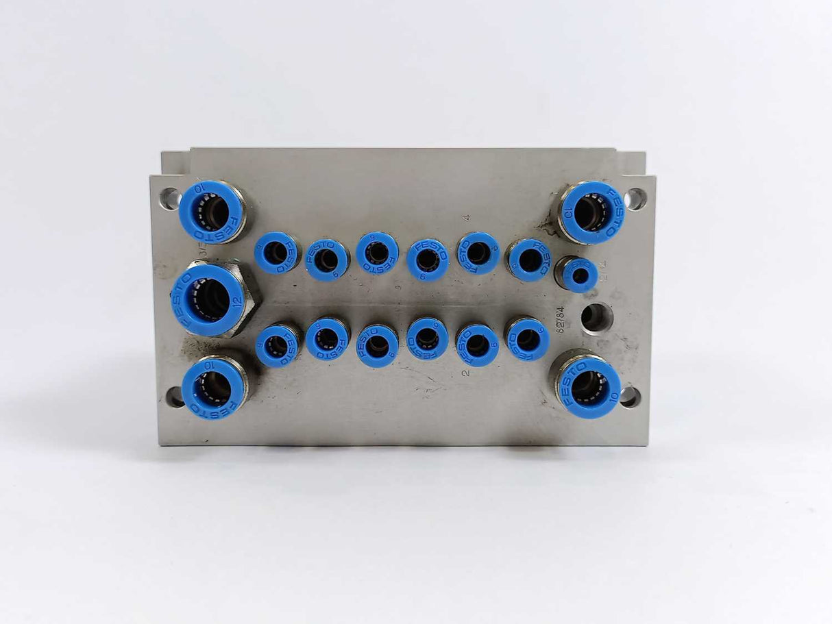 Festo 18210 CPV14-VI Valve Terminal, w/ 18261 CPV14-GE-FB-6