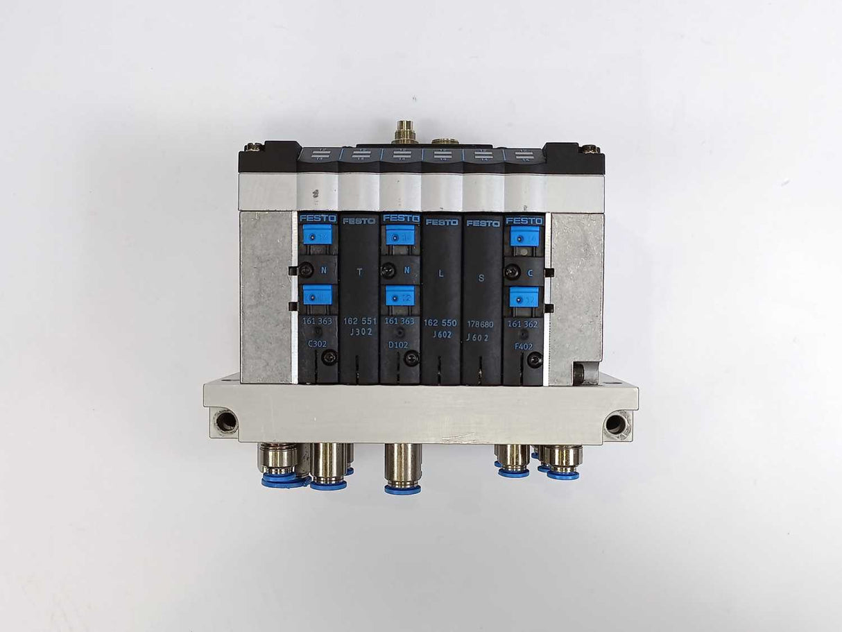 Festo 18210 CPV14-VI Valve Terminal, w/ 18261 CPV14-GE-FB-6