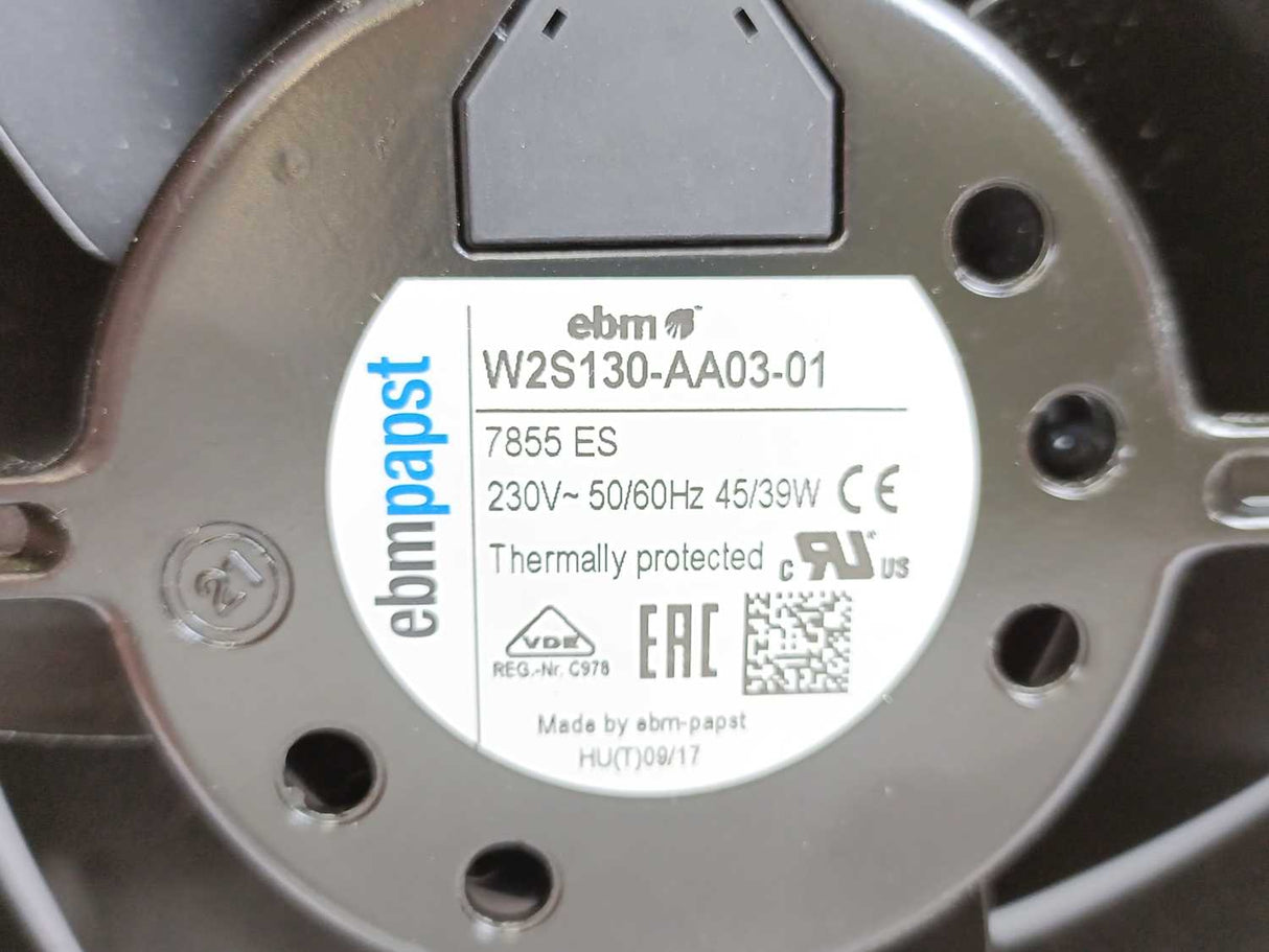Ebmpapst W2S130-AA03-01 Axial fan 220/230V~50/60Hz 48/47W