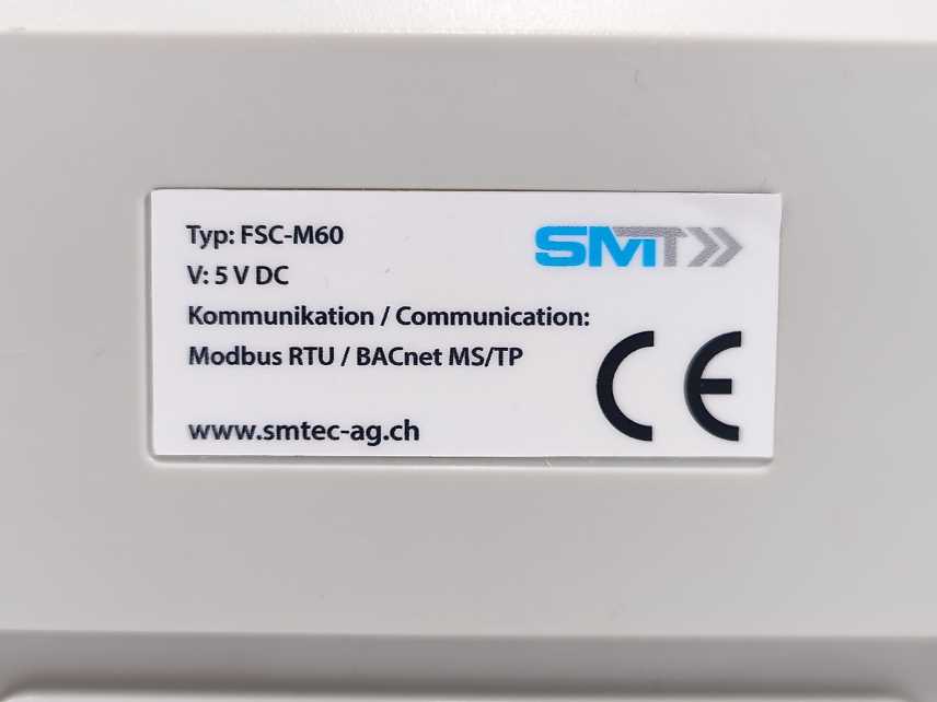SMTEC AG FSC-M60 Smart Controller With a High Resolution Touch Screen