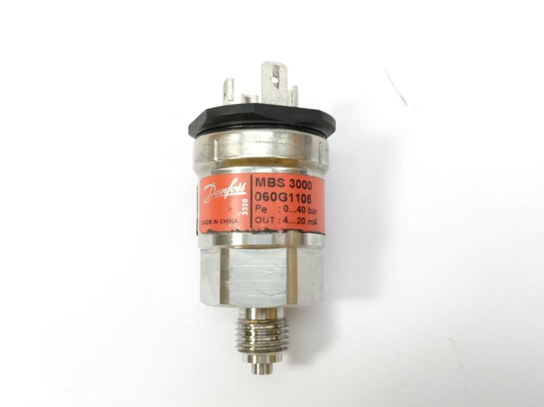 Danfoss MBS 3000 060G1105 Pressure Transmitter, 0-40bar, 4-20mA