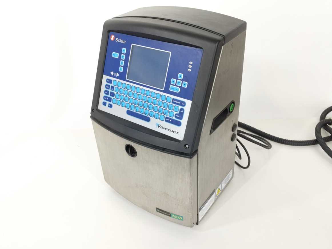 VideoJet 399423 1610 Dual Head Industrial Inkjet Printer