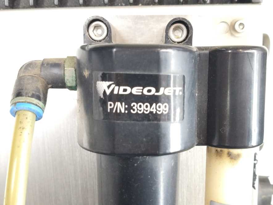 VideoJet 399424 1610 Dual Head Industrial Inkjet Printer w/ mobile stand