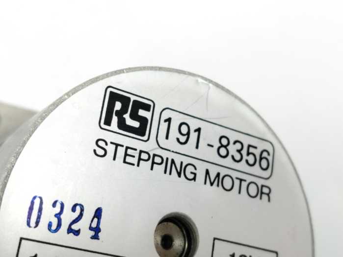 RS 191-8356 1.8Deg 12V 0.6A Stepping Motor