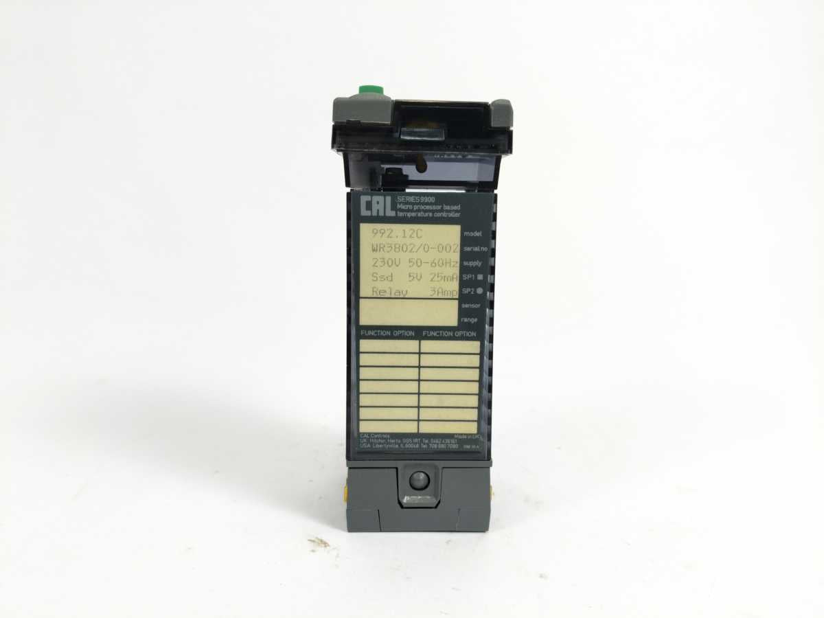 CAL Controls 992.12C Temperature Controller Series 9900