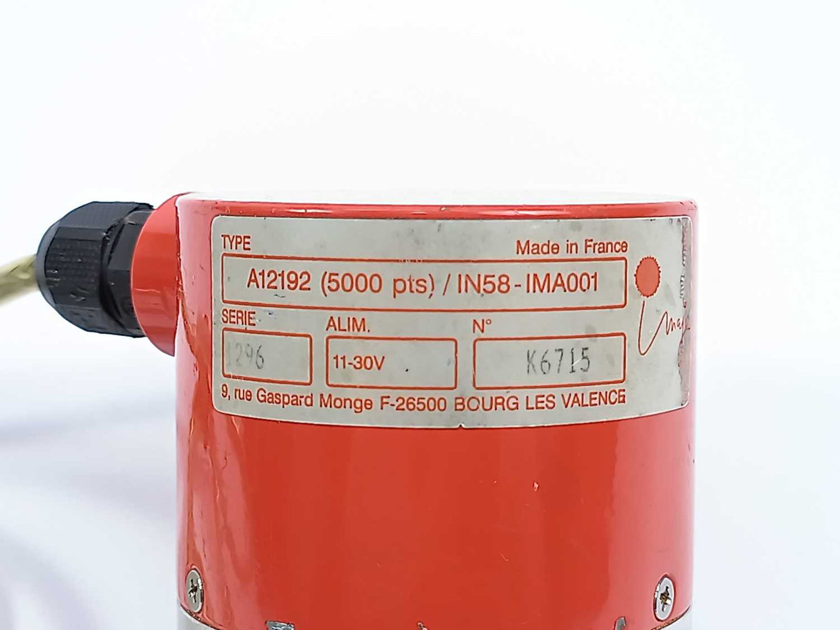 Monge A12192 (5000 pts) / IN58-IMA001 Encoder