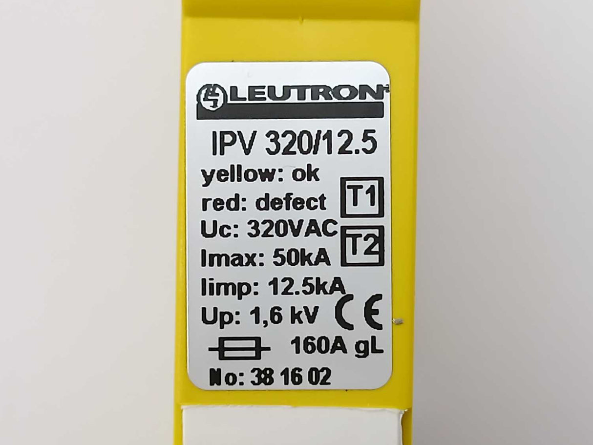 Leutron 38 16 02 IsoPro BC Lightning & Surge Protection, IPV 320/12,5kA (/FM)