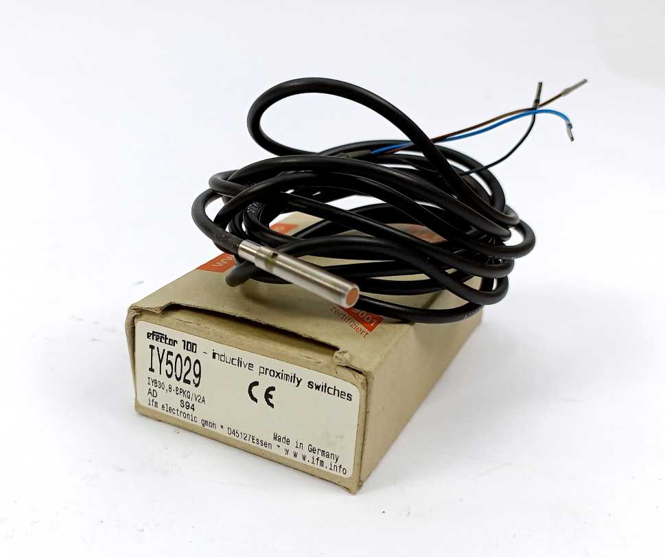 ifm IY5029 efector 100 Inductive Proximity Switch 2m
