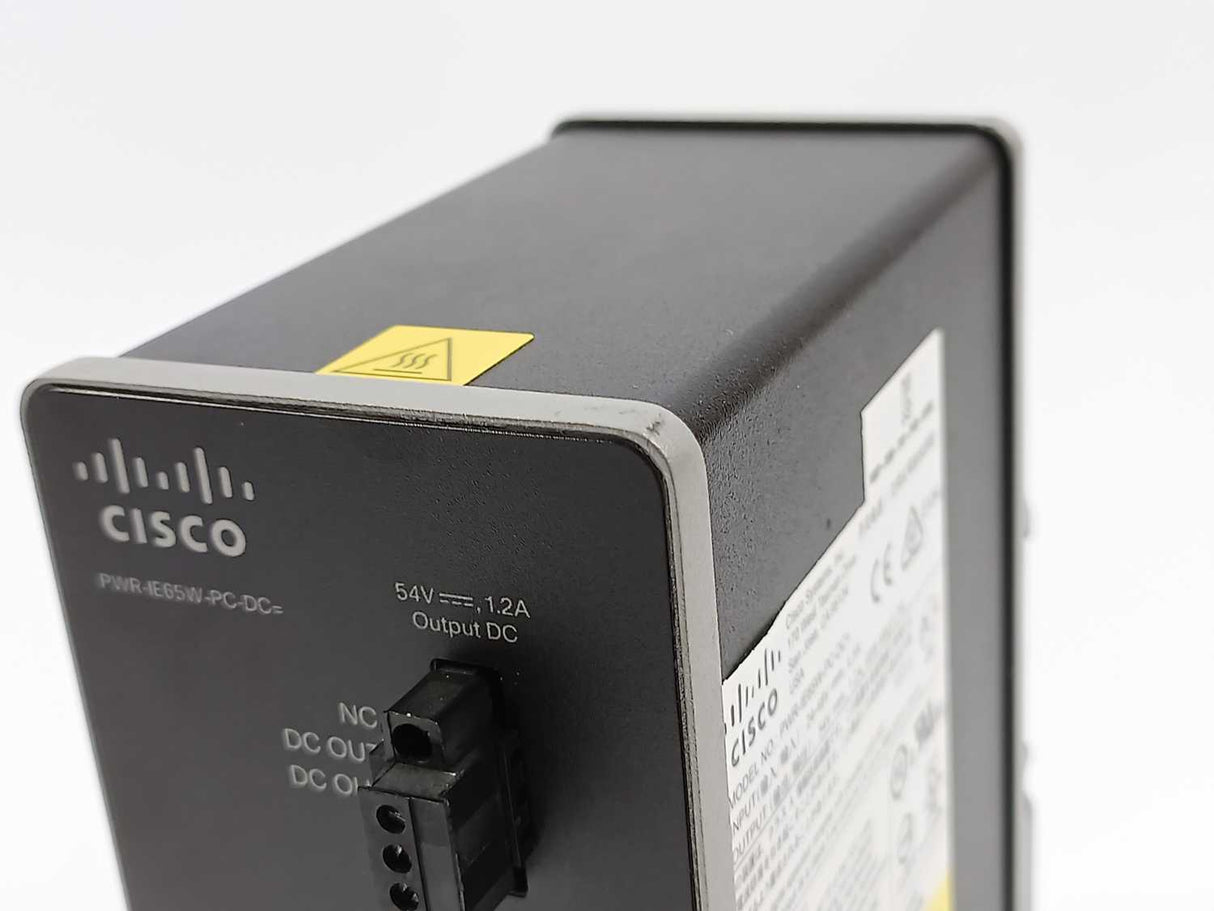 Cisco Systems PWR-IE65W-PC-DC=V01 Industrial Power Supply Unit, 24-48V, 4.5A