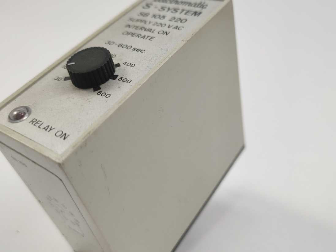 Electromatic SB105220 SUPPLY 220 VAC, INTERVAL ON OPERATE 30-600 SEC.