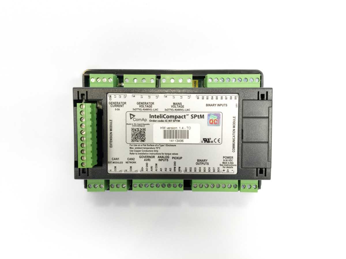 ComAp IC-NT SPTM InteliCompact IC-NT CT-BIO7