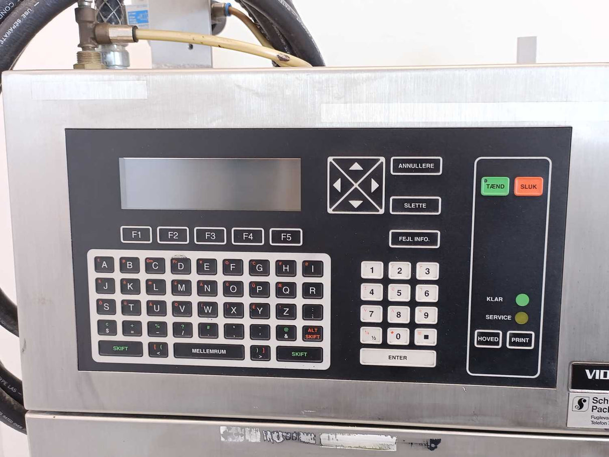 VideoJet Excel 170i AF Ink Jet Marking Machine Spareparts