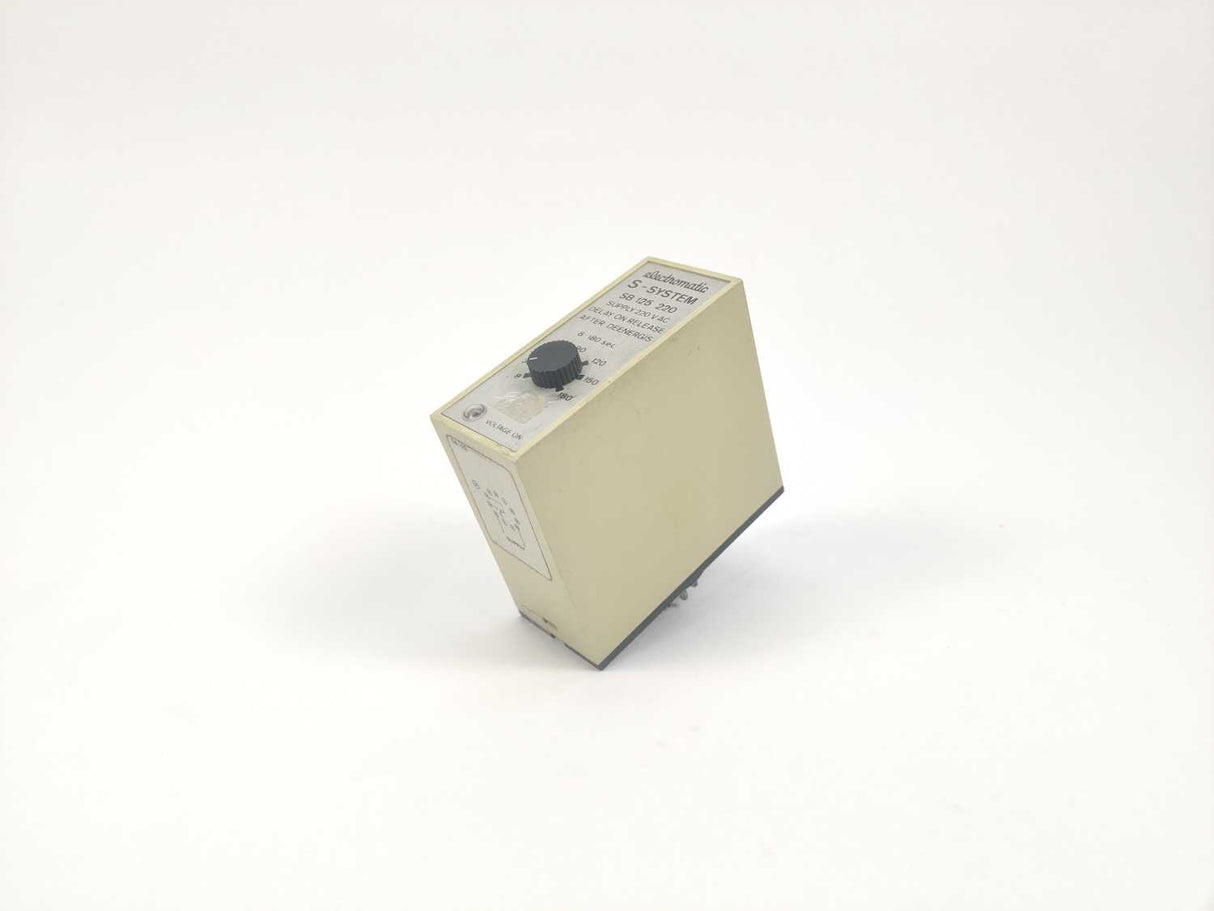 Electromatic SB 125 220 S-System Delay on Release after Deenergis 8-180 sec
