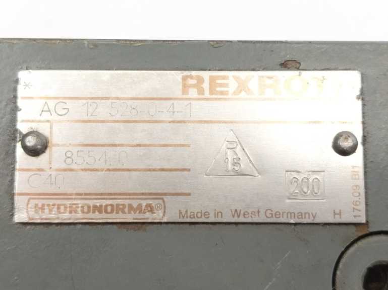 Rexroth AG 12 528-0-4-1 Hydraulic Valve