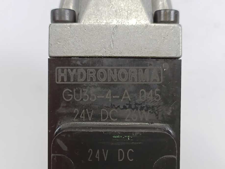 Rexroth Hydronorma GU35-4-A 045 Solenoid Actuator 24V DC 26W
