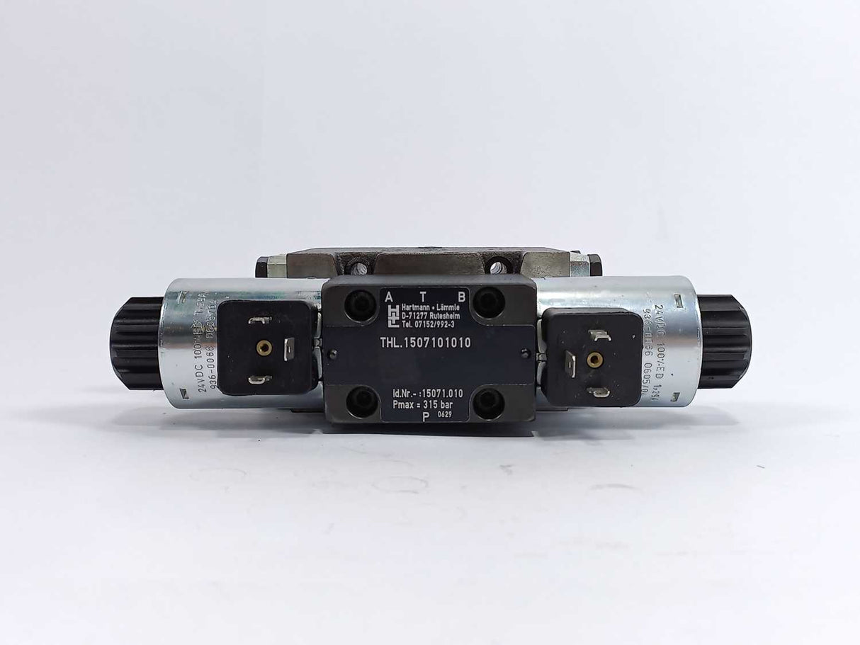 Hartmann WE199-10P1312-6XE24/0HN Directional Solenoid Control Valve