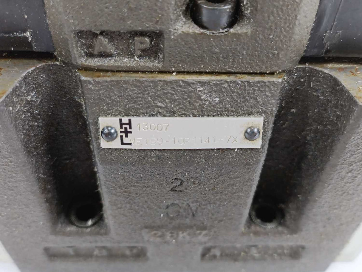 H+L Hydraulic WE199-10P1141-7X Solenoid-Operated Directional Control Valve