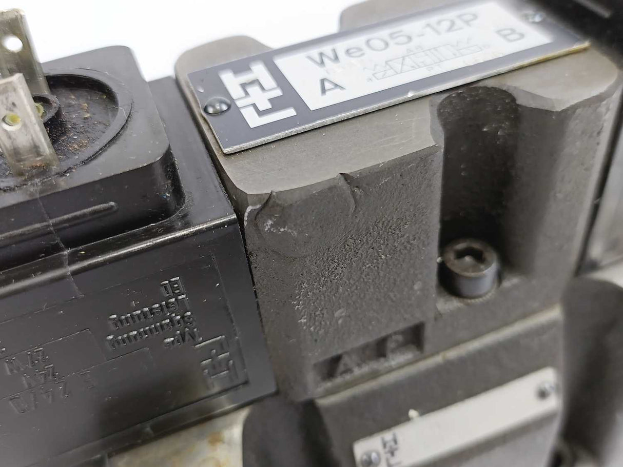 H+L Hydraulic WE129-10P100-7X Solenoid-Operated Directional Control Valve