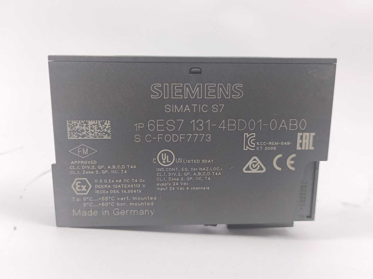 Siemens 6ES7131-4BD01-0AB0 Digital Input Module, batch: 6pcs.