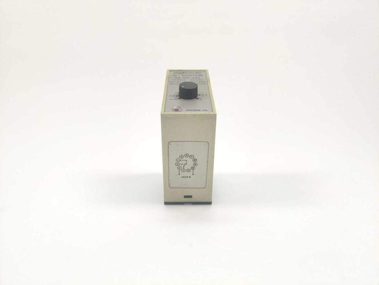 Electromatic SB 125 024 S-System Delay on Release After Deenergis 0,15 - 3 sec.