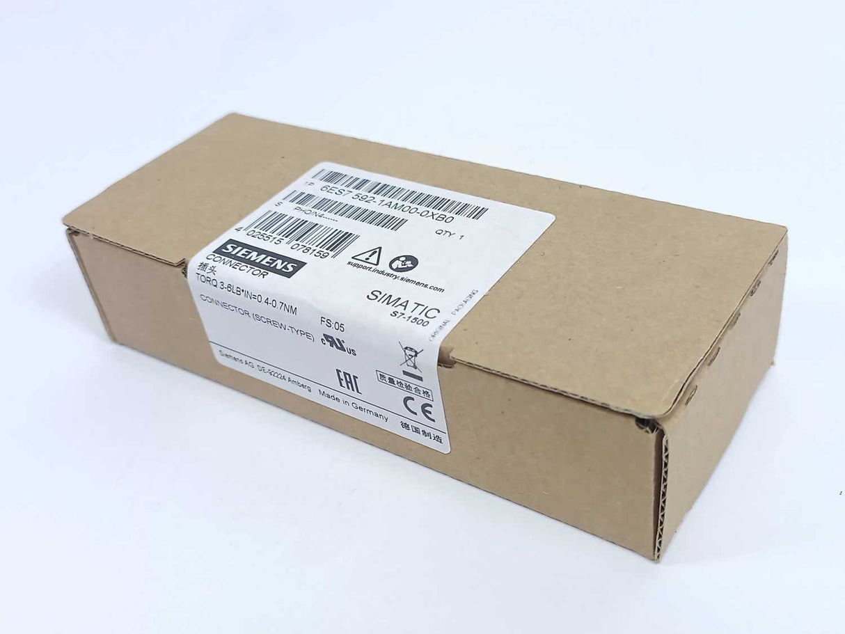 Siemens 6ES7592-1AM00-0XB0 Connector