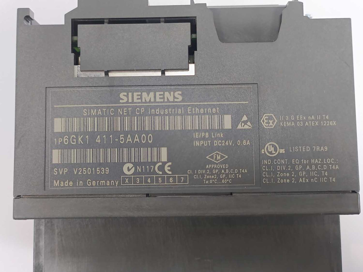 Siemens 6GK1411-5AA00 Industrial Ethernet/PB LINK Gateway