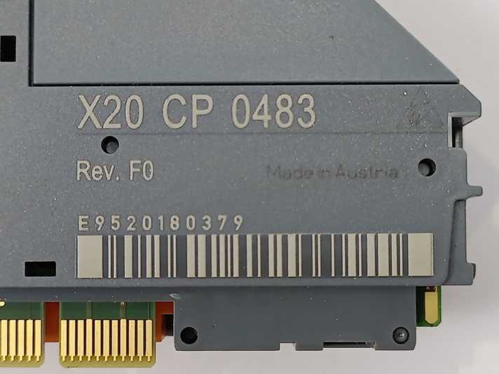 B&R X20CP0483 Programmable Logic Controller