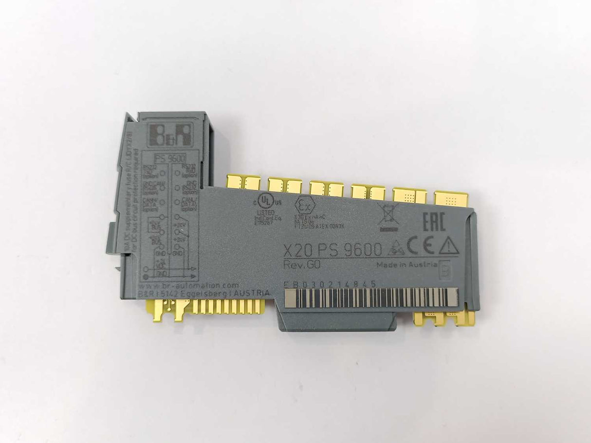 B&R X20 PS 9600 Power Supply Module Rev: G0