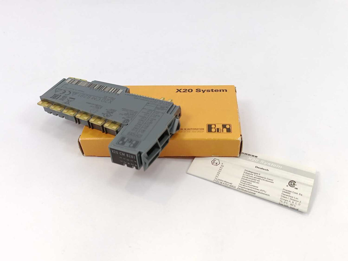 B&R X20CM8281 I/O Module Rev. I0